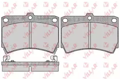 Комплект тормозных колодок, дисковый тормоз VILLAR купить