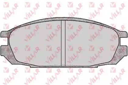 Комплект тормозных колодок, дисковый тормоз VILLAR купить