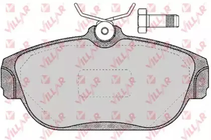 Комплект тормозных колодок, дисковый тормоз VILLAR купить