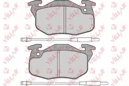 Комплект тормозных колодок, дисковый тормоз VILLAR купить