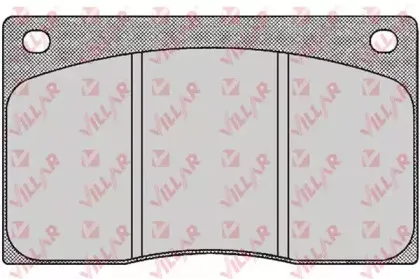 Комплект тормозных колодок, дисковый тормоз VILLAR купить