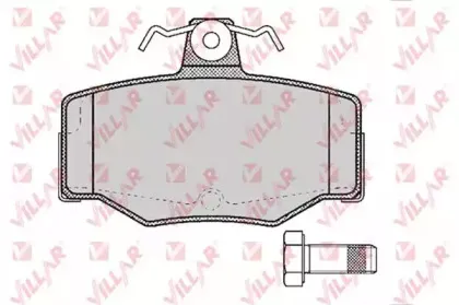 Комплект тормозных колодок, дисковый тормоз VILLAR купить