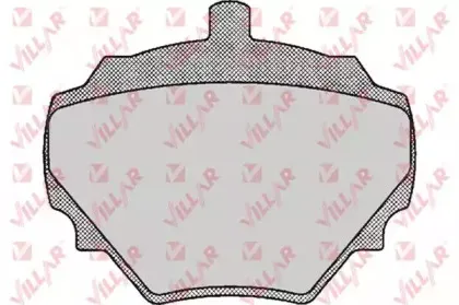 Комплект тормозных колодок, дисковый тормоз VILLAR купить