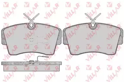 Комплект тормозных колодок, дисковый тормоз VILLAR купить