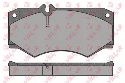 Комплект тормозных колодок, дисковый тормоз VILLAR купить