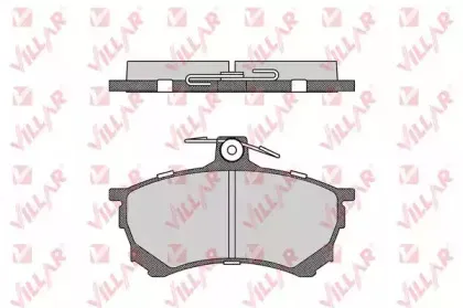 Комплект тормозных колодок, дисковый тормоз VILLAR купить