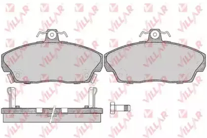 Комплект тормозных колодок, дисковый тормоз VILLAR купить