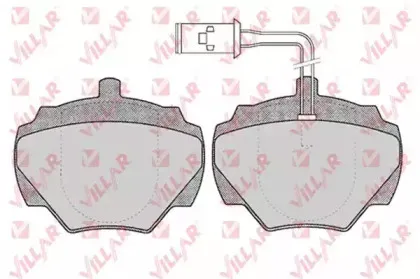 Комплект тормозных колодок, дисковый тормоз VILLAR купить