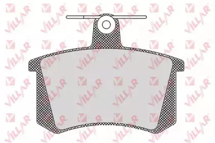 Комплект тормозных колодок, дисковый тормоз VILLAR купить