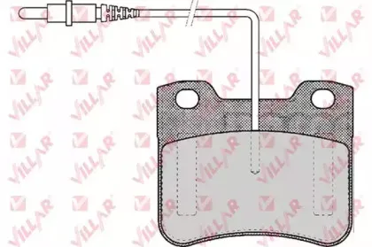 Комплект тормозных колодок, дисковый тормоз VILLAR купить