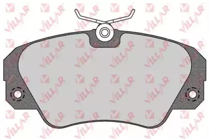 Комплект тормозных колодок, дисковый тормоз VILLAR купить