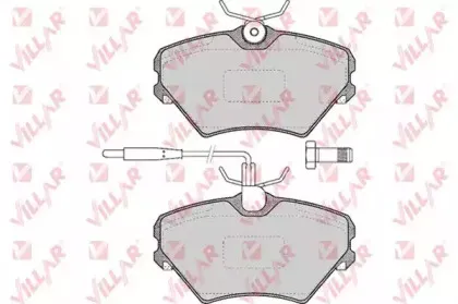 Комплект тормозных колодок, дисковый тормоз VILLAR купить
