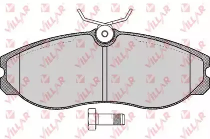 Комплект тормозных колодок, дисковый тормоз VILLAR купить