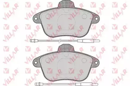Комплект тормозных колодок, дисковый тормоз VILLAR купить