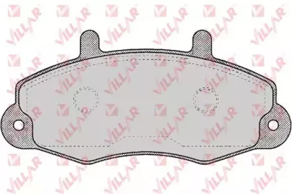 Комплект тормозных колодок, дисковый тормоз VILLAR купить