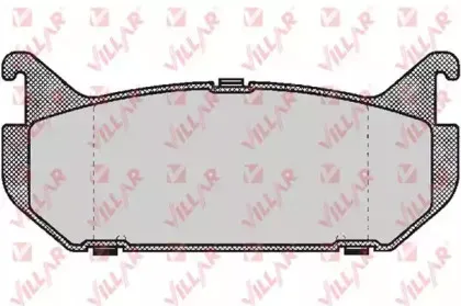 Комплект тормозных колодок, дисковый тормоз VILLAR купить