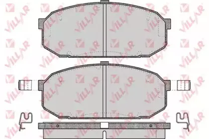 Комплект тормозных колодок, дисковый тормоз VILLAR купить