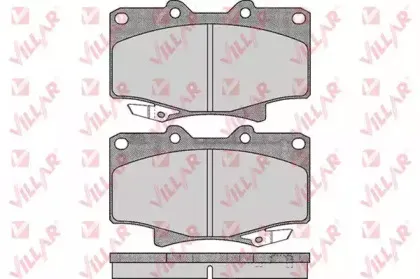 Комплект тормозных колодок, дисковый тормоз VILLAR купить