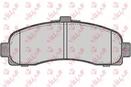 Комплект тормозных колодок, дисковый тормоз VILLAR купить