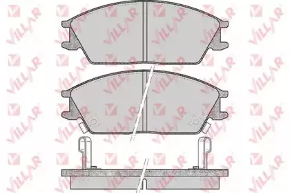 Комплект тормозных колодок, дисковый тормоз VILLAR купить