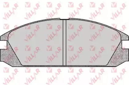 Комплект тормозных колодок, дисковый тормоз VILLAR купить