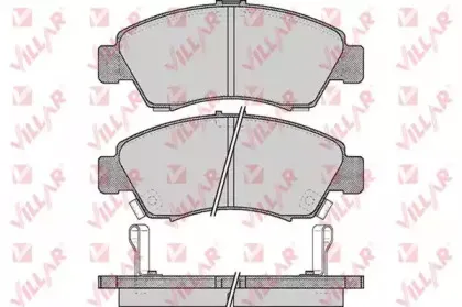 Комплект тормозных колодок, дисковый тормоз VILLAR купить