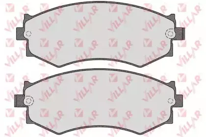 Комплект тормозных колодок, дисковый тормоз VILLAR купить