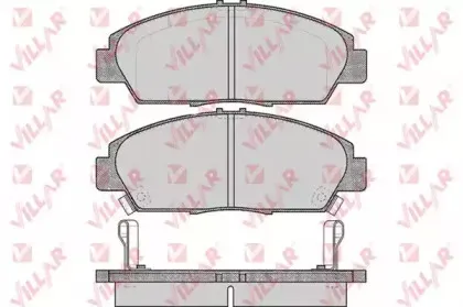 Комплект тормозных колодок, дисковый тормоз VILLAR купить
