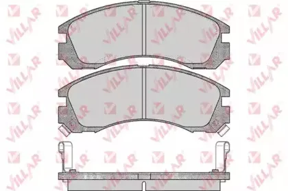 Комплект тормозных колодок, дисковый тормоз VILLAR купить