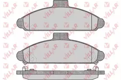 Комплект тормозных колодок, дисковый тормоз VILLAR купить
