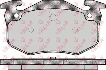Комплект тормозных колодок, дисковый тормоз VILLAR купить