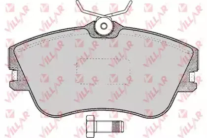 Комплект тормозных колодок, дисковый тормоз VILLAR купить