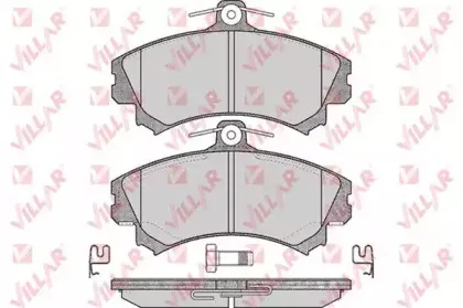Комплект тормозных колодок, дисковый тормоз VILLAR купить