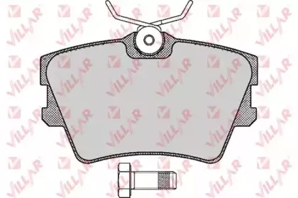 Комплект тормозных колодок, дисковый тормоз VILLAR купить