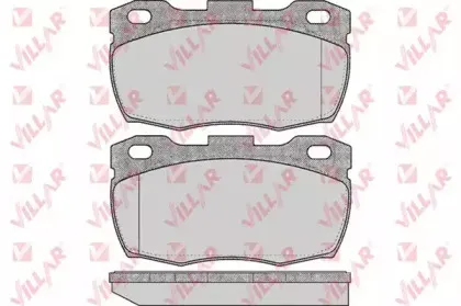 Комплект тормозных колодок, дисковый тормоз VILLAR купить