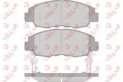 Комплект тормозных колодок, дисковый тормоз VILLAR купить
