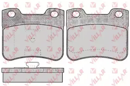 Комплект тормозных колодок, дисковый тормоз VILLAR купить