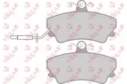 Комплект тормозных колодок, дисковый тормоз VILLAR купить