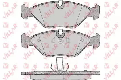 Комплект тормозных колодок, дисковый тормоз VILLAR купить