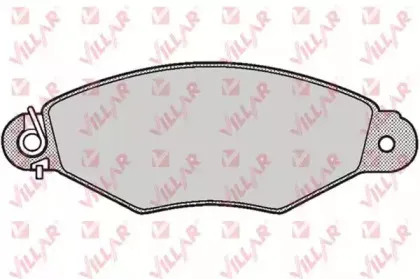 Комплект тормозных колодок, дисковый тормоз VILLAR купить