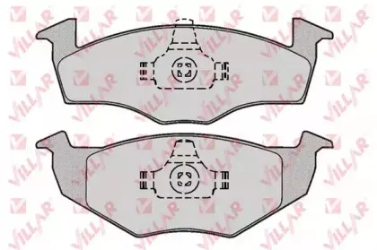 Комплект тормозных колодок, дисковый тормоз VILLAR купить