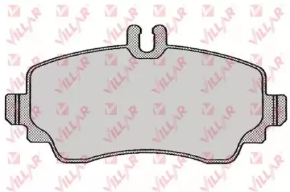 Комплект тормозных колодок, дисковый тормоз VILLAR купить