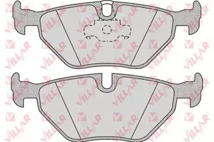 Комплект тормозных колодок, дисковый тормоз VILLAR купить