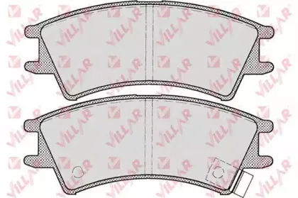 Комплект тормозных колодок, дисковый тормоз VILLAR купить