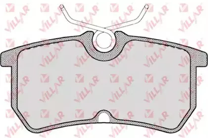 Комплект тормозных колодок, дисковый тормоз VILLAR купить