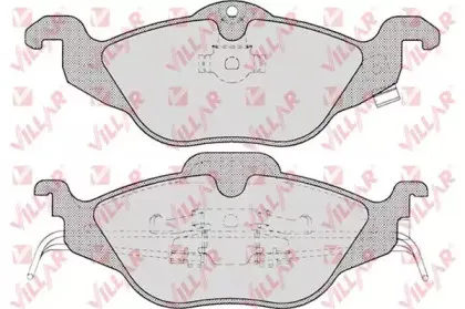 Комплект тормозных колодок, дисковый тормоз VILLAR купить