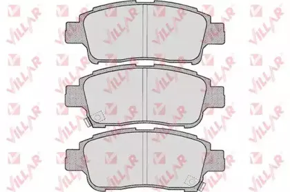 Комплект тормозных колодок, дисковый тормоз VILLAR купить