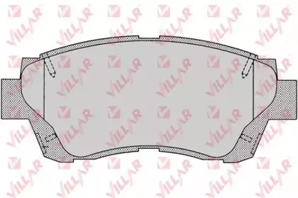 Комплект тормозных колодок, дисковый тормоз VILLAR купить