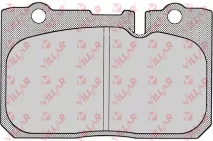 Комплект тормозных колодок, дисковый тормоз VILLAR купить