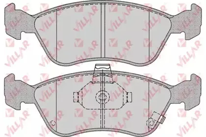 Комплект тормозных колодок, дисковый тормоз VILLAR купить